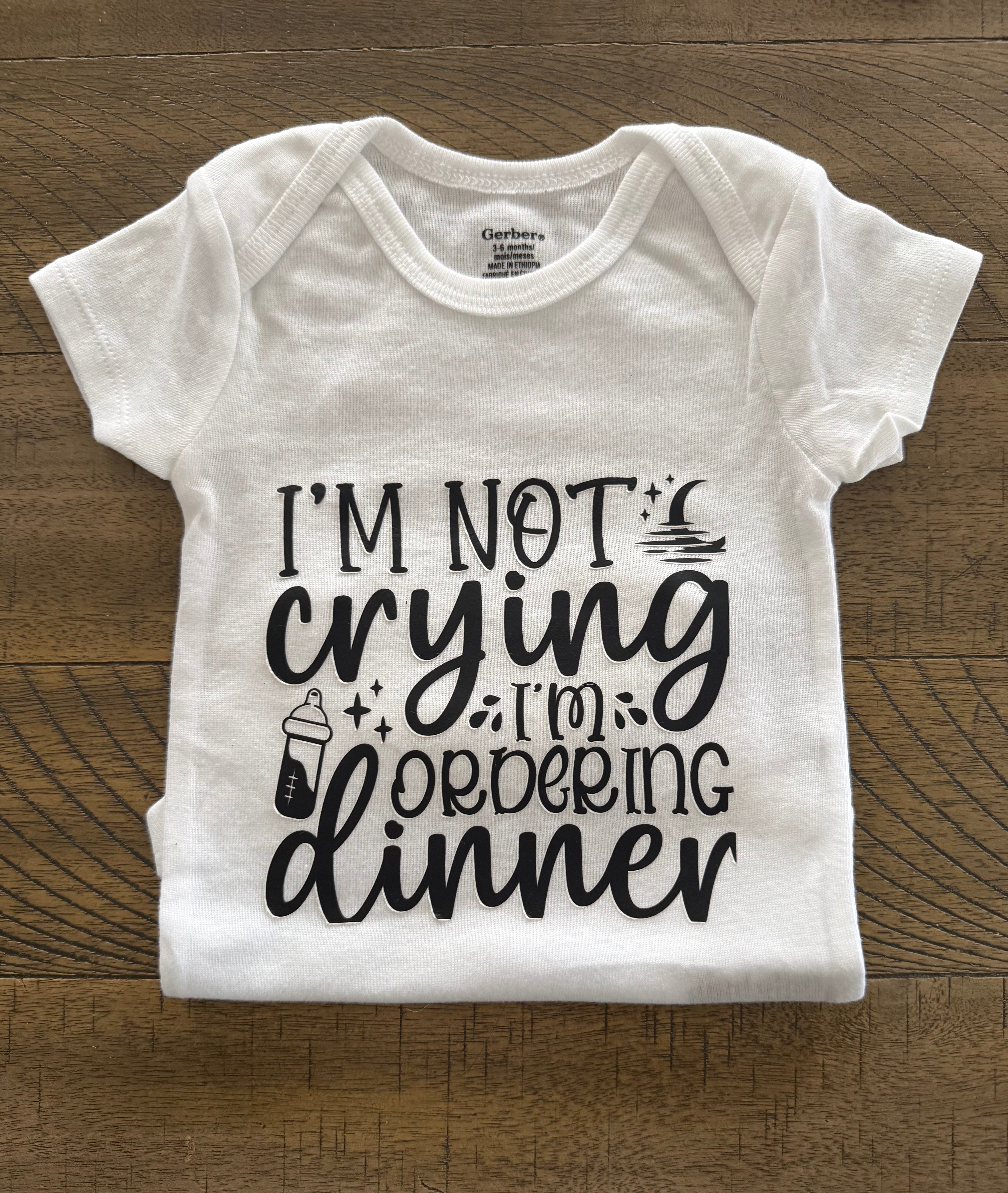 3-6 month Gerber Onesie