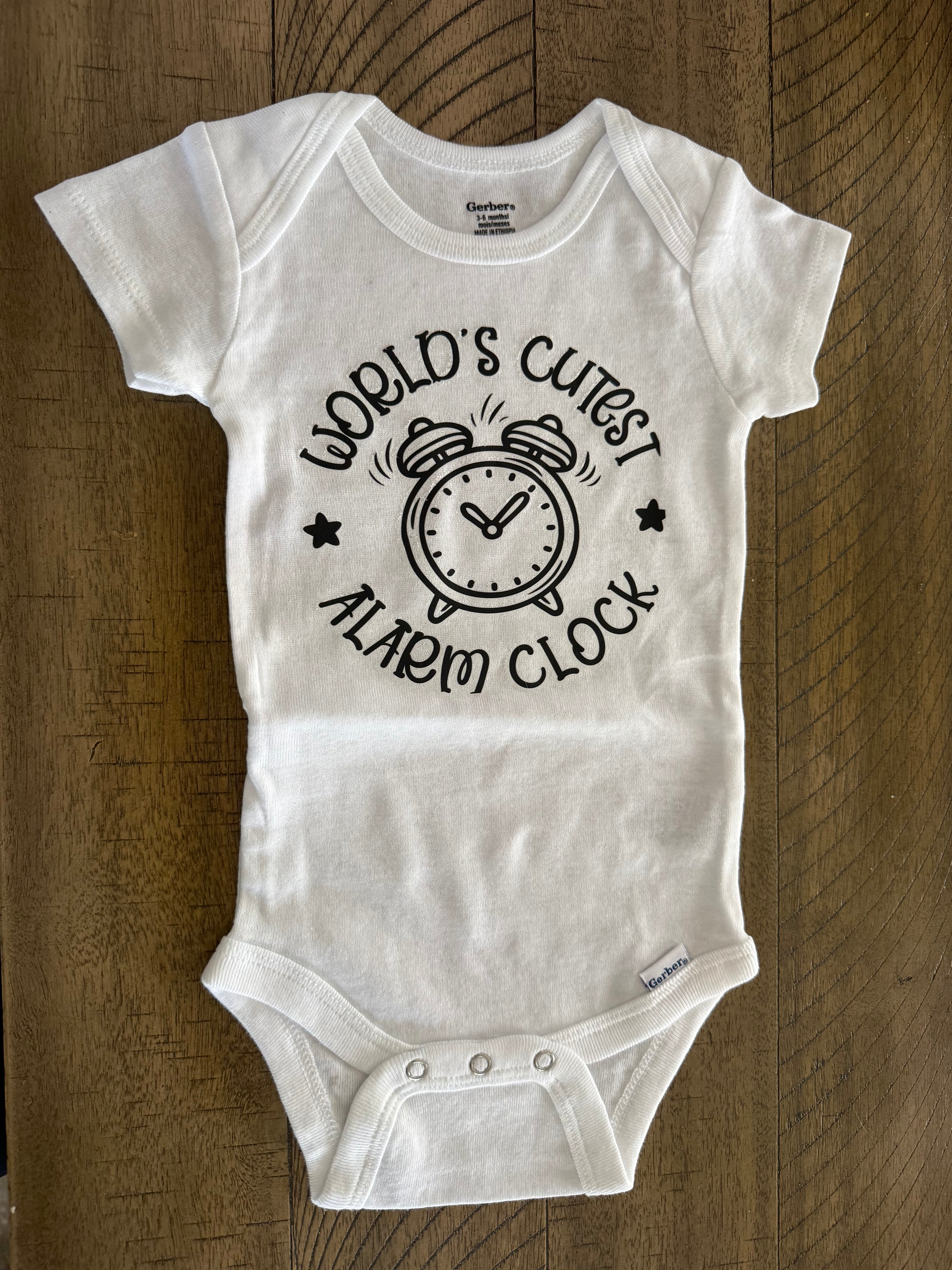 3-6 month Gerber Onesie